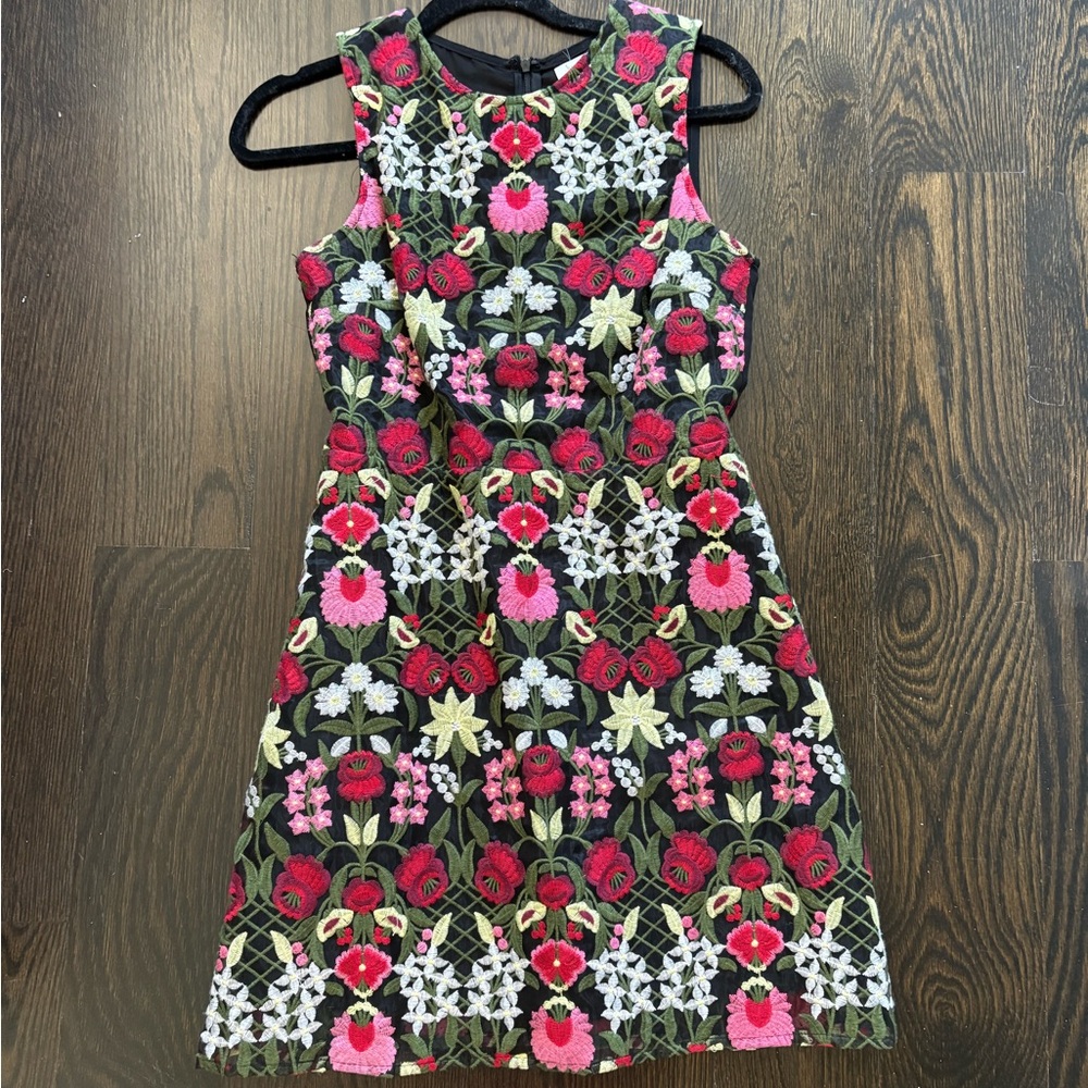 Lucy Paris Multicolor Floral Mini Dress